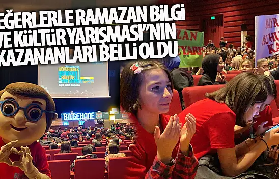 Konya Büyükşehir Belediyesi'nin Düzenlediği 'Değerlerle Ramazan Bilgi ve Kültür Yarışması'nın Kazananları Açıklandı