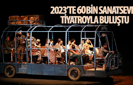 Konya Büyükşehir Belediyesi Şehir Tiyatrosu, 2023'te 60 Bin Sanatseveri Etkileyici Gösterilerle Buluşturdu
