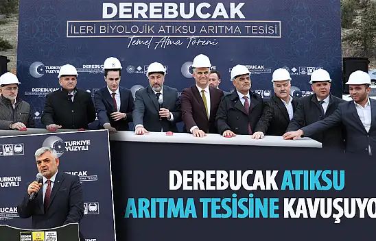 Konya Büyükşehir, Derebucak'a Atık Su Arıtma Tesisi Kazandırıyor