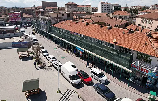 Konya Büyükşehir Ereğli Kent Meydanı'ndaki Dükkanları İhya Ediyor