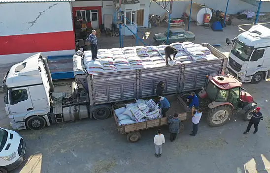 Konya Büyükşehir'in gönderdiği yardım can suyu oldu