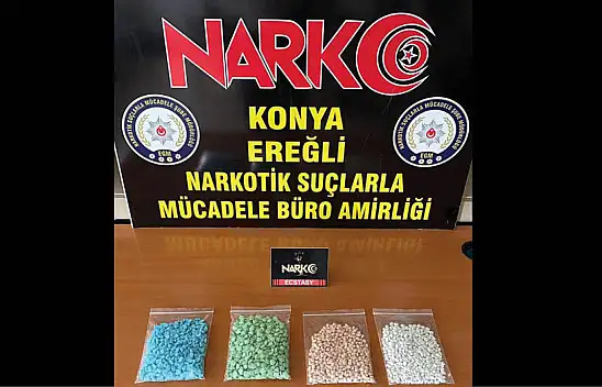 Konya'da 134 kilogram kaçak tütün ele geçirildi!