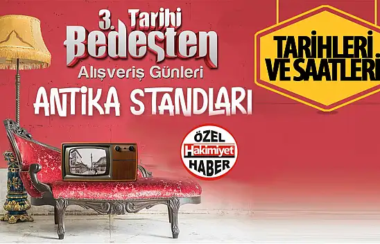 Konya'da 3. Tarihi Bedesten Alışveriş Günleri Başlıyor