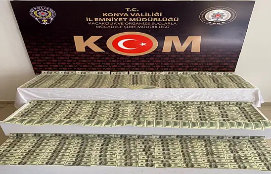 Konya'da 330 Bin lira sahte para ele geçirildi