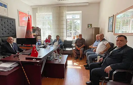 Konya'da 55 yıl sonra müdür koltuğuna oturdu