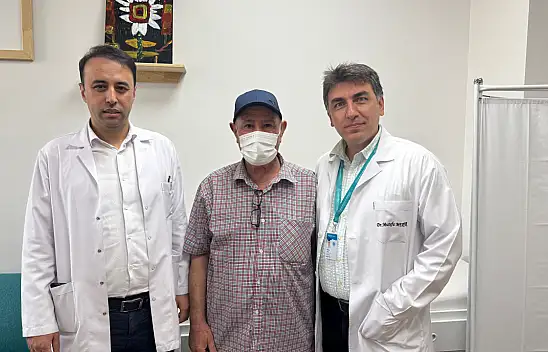 Konya'da 80 yaşındaki hasta kanseri yendi