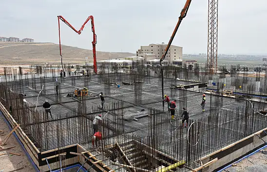 Konya'da AMATEM inşaatı hızla ilerliyor