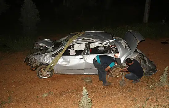 Konya'da aracın lastiği patladı! Sonrası facia...