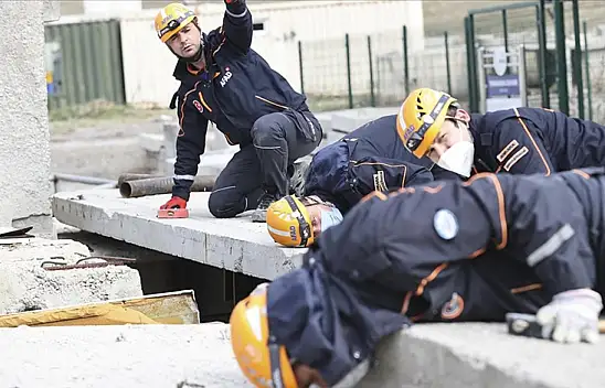 Konya'da arama kurtarma çalışması eğitimi verildi