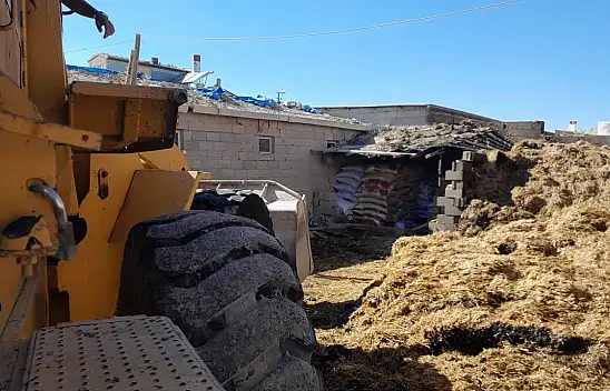 Konya'da balya yangını