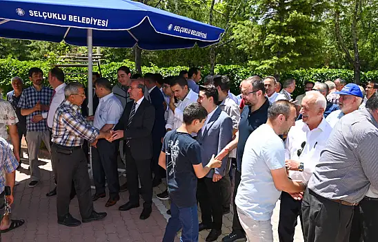 Konya'da başkanlar yazır mahallesinde bir araya geldi