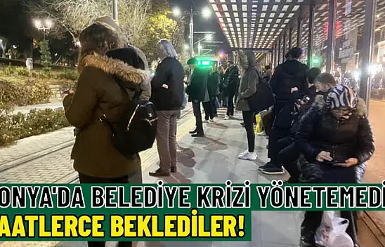 Konya'da belediye krizi yönetemedi: Saatlerce beklediler!