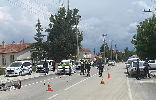 Konya'da bisikletiyle giderken silahla vuruldu