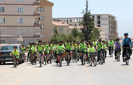 Konya'da bisikletlerine güvenle binebilecekler