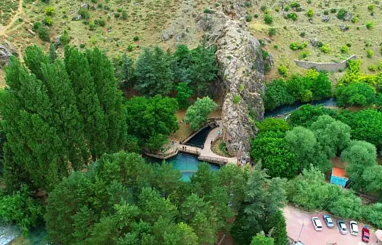 Konya'da cennet gibi bir yer! TRT'de anlatıldı...