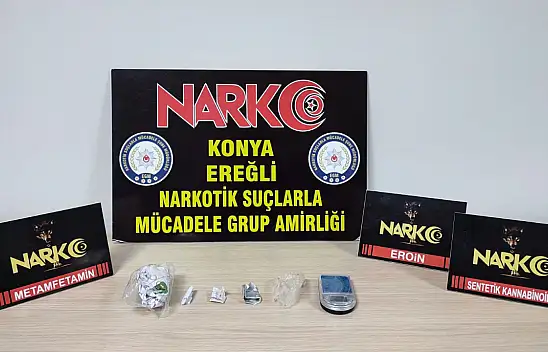 Konya'da düzenlenen uyuşturucu operasyonlarında 11 kişi tutuklandı