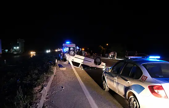 Konya'da feci kaza: 5 yaralı