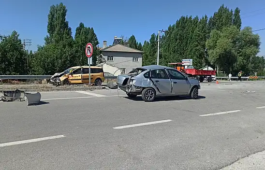 Konya'da feci kaza: 1 ölü 1 yaralı