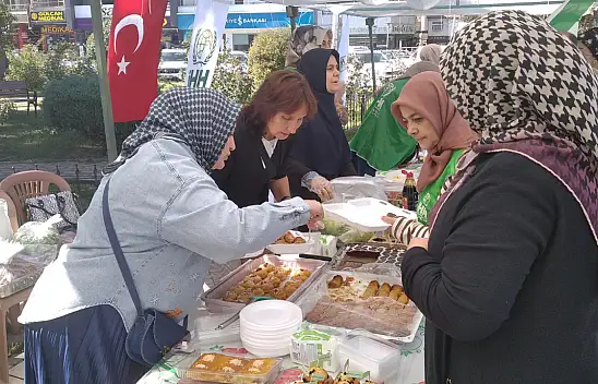 Konya'da Gazze'ye yardım!