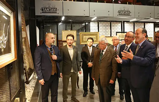 Konya'da hatseverler biraraya geldi! Telamiz-İ Konevi Hat Sergisi'nin Üçüncüsü Açıldı!