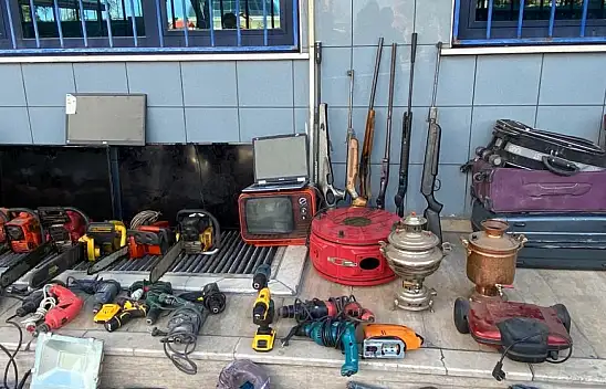 Konya'da hırsızlık mallarını satan şüpheliler yakalandı