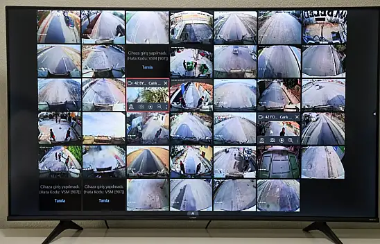 Konya'da hizmet araçları kameralarla takip ediliyor!