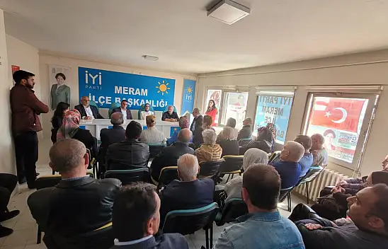 Konya'da İYİ Parti'nin o aday adayı ziyaretlerine başladı