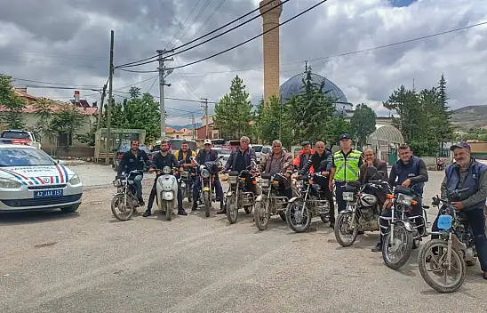 Konya'da jandarma trafikten yaz denetimi