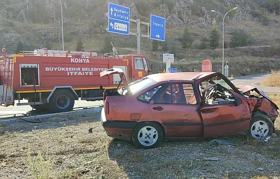 Konya'da kaza! Çok sayıda yaralı var