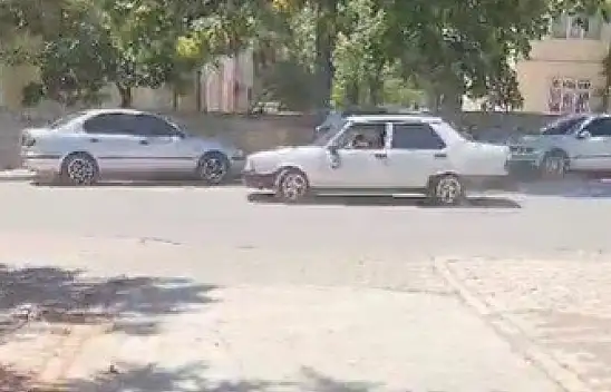 Konya'da kendi bilmezler drift terörü estirdi