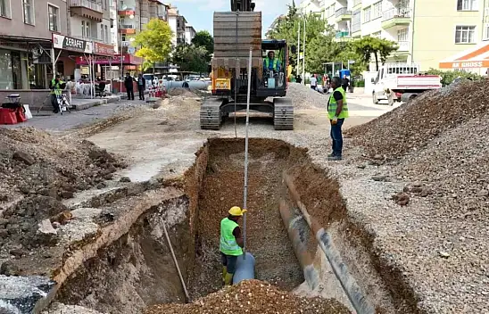 Konya'da KOSKİ'nin altyapı çalışmaları faaliyetlerini sürdürüyor