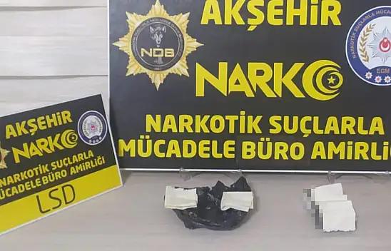 Konya'da küçük yaşlarda olan 5 gencin üzerinden uyuşturucu madde ele geçirildi!