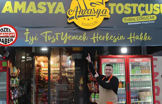 Konya'da Lezzet Tutkunlarının Gözdesi Amasya Tostçusu