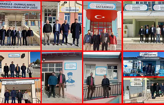 Konya'da o projede okul ziyaretleri sürüyor!