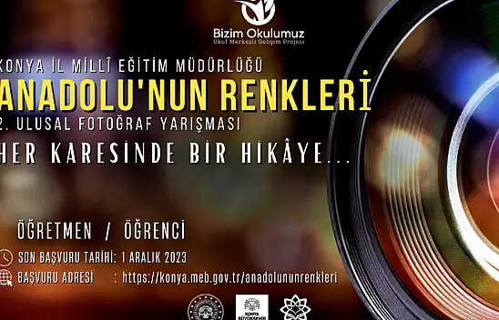 Konya'da o yarışmanın başvuruları başladı!