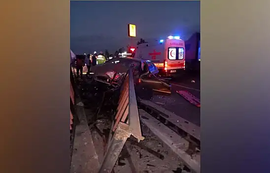 Konya'da ölümlü kaza! Ölü ve yaralılar var!