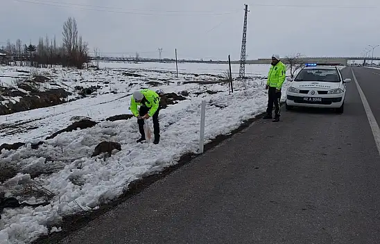 Konya'da polislerin yaptığı 'helal olsun' dedirtti