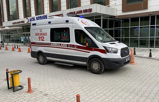 Konya'da rüzgar onu yaraladı