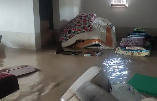 Konya'da şiddetli yağmur su baskınına yol açtı