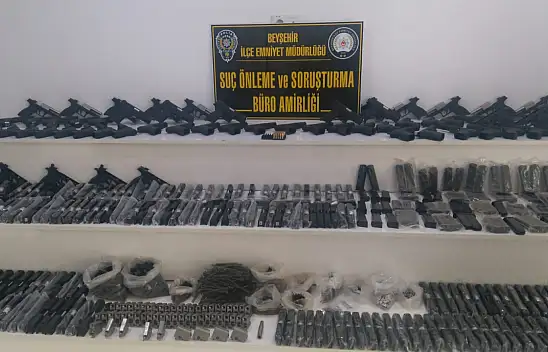 Konya'da silah kaçakçılığı operasyonunda bir şüpheli yakalandı