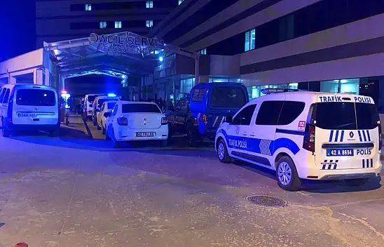 Konya'da silahlı kavga 1 ölü 1 yaralı