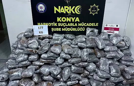 Konya'da soğan yüklü tırdan uyuşturucu çıktı!