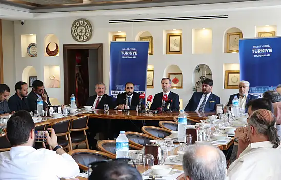 Konya'da SP Ankara Milletvekili Mesut Doğan basınla bir araya geldi!