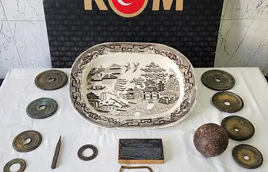 Konya'da tarihi eser operasyonu