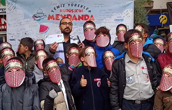 Konya'da Temiz Yürekler Kudüs İçin toplandı!
