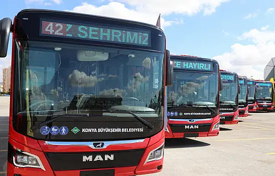 Konya'da toplu ulaşım ücretsiz olacak