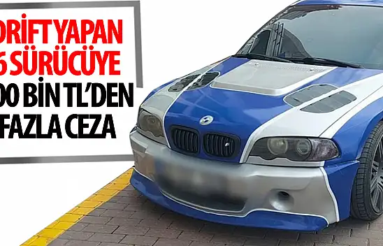 Konya'da trafik canavarlarına 200 bin TL'den fazla ceza kesildi!