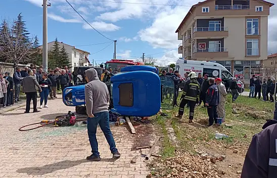 Konya'da traktör devrildi: 1 ölü, 2 yaralı