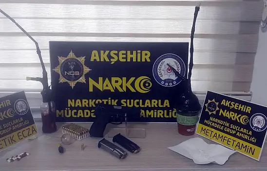 Konya'da uyuşturucu operasyonu: 6 gözaltı