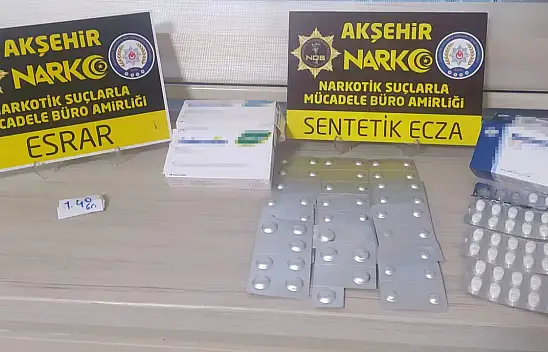 Konya'da uyuşturucu operasyonu: 1 tutuklama